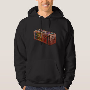 LGBTQ+ "RESIST" Brick Hoodie