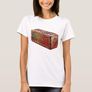 LGBTQ+ "RESIST" Brick T-Shirt