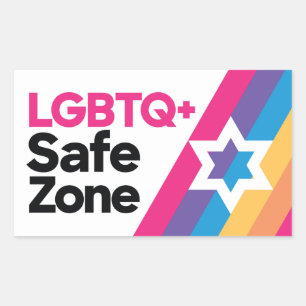 LGBTQ+ Safe Zone Sticker