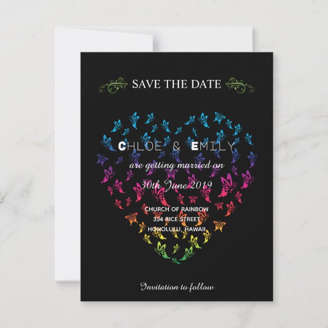 LGBTQ SAVE THE DATE (Front)