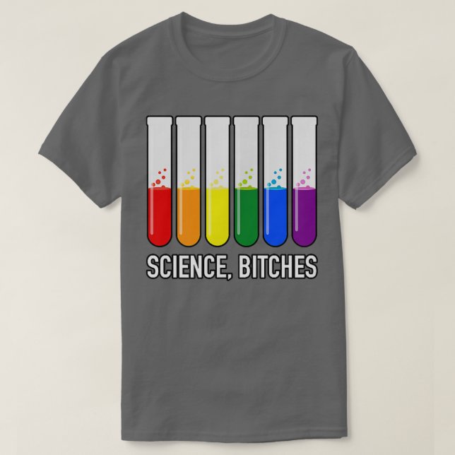 LGBTQ Science Design for Gay Scientists 1335 T-Shirt (Design Front)