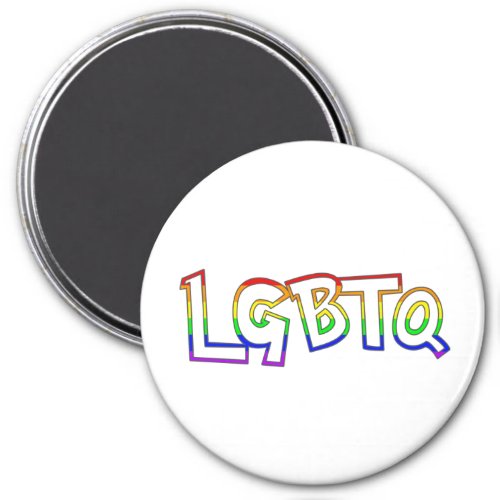 LGBTQ Tag  LGBTQ Pride  Magnet