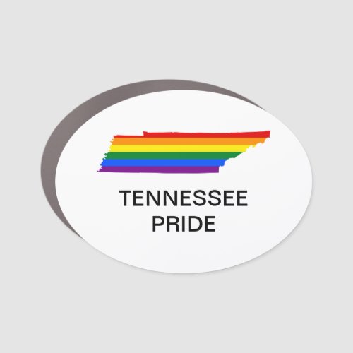 LGBTQ TENNESSEE PRIDE  CAR MAGNET