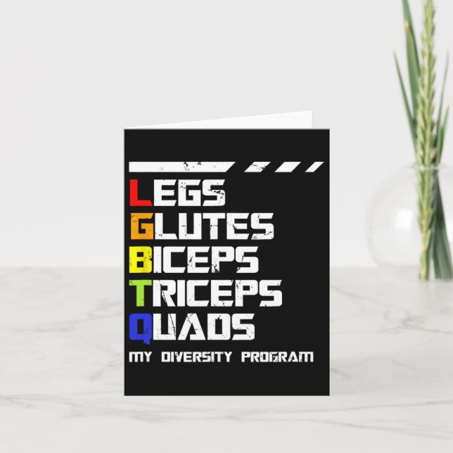 Lgbtq Training Program For Gay Queer Funny Fitness (Front)