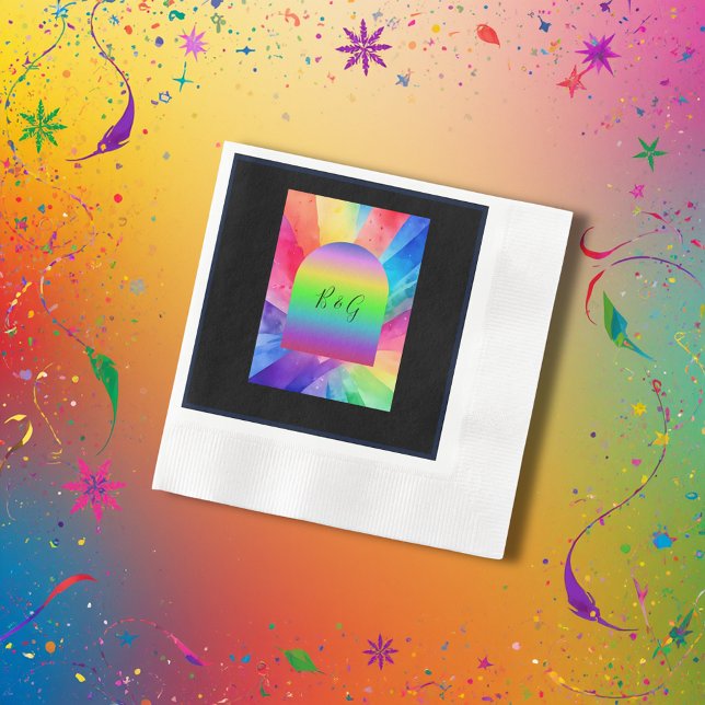 lgbtq transgender wedding napkins (Creator Uploaded)