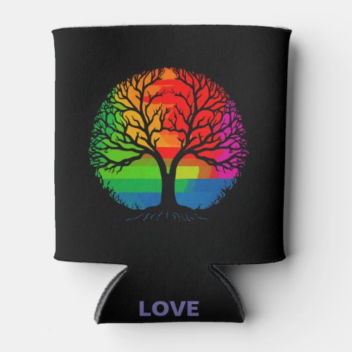 LGBTQ Tree Love is love Equality  Diversity Can Cooler