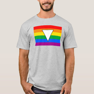LGBTQ+ Triangle and Rainbow Pride T-Shirt
