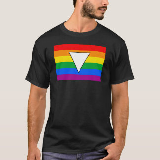 LGBTQ+ Triangle and Rainbow Pride T-Shirt