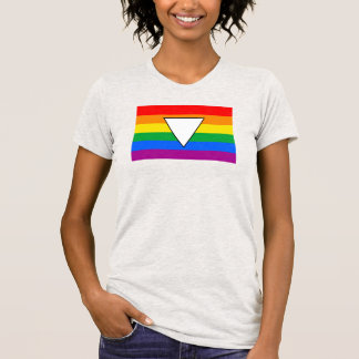 LGBTQ+ Triangle and Rainbow Pride T-Shirt