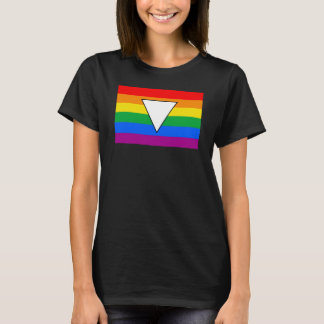 LGBTQ+ Triangle and Rainbow Pride T-Shirt