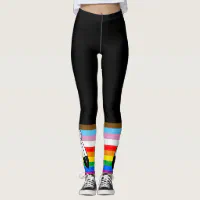 LGBTQ+ Two-Spirit Progress Pride Flag Leggings