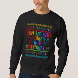 Lgbtq Ugly Christmas Sweater Don We Now Our Gay Ap