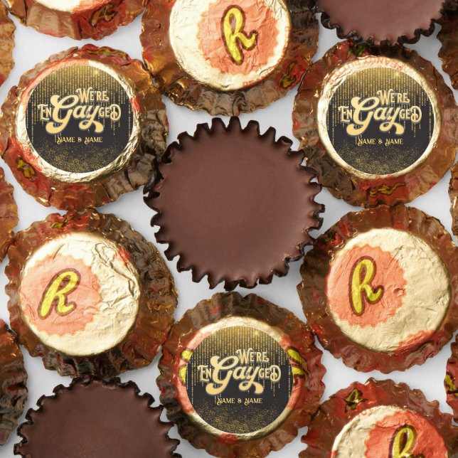 LGBTQ We Are En-GAY-ged Reese's Peanut Butter Cups (Assorted)