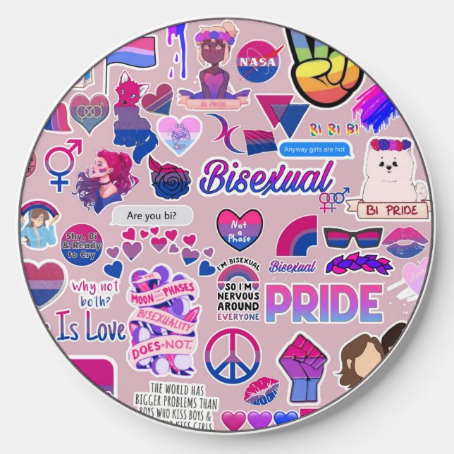 LGBTQ+ Wireless Charger (Front)