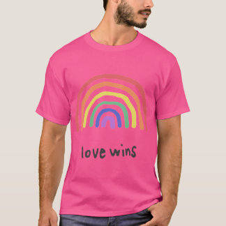 LGBTQA PRIDE Love Wins funny T-Shirt