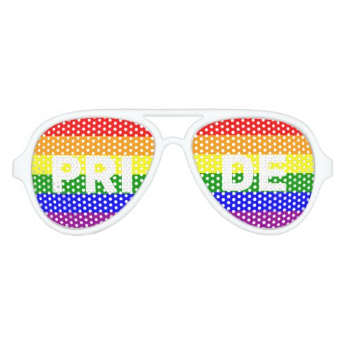 LGBTQAI PRIDE AVIATOR SUNGLASSES