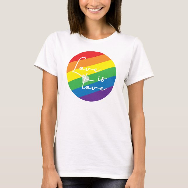 LGBTQI Christian ally LGBTQI welcoming church T-Shirt (Front)