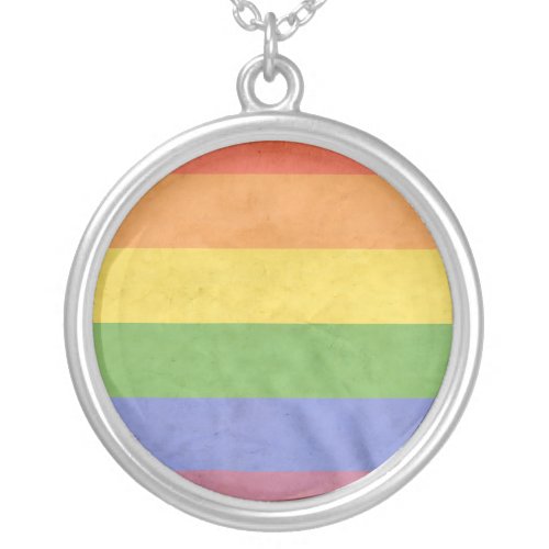 LGBTQI SILVER PLATED NECKLACE