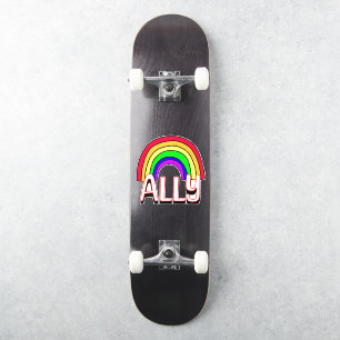 LGBTQIA+ Ally Cute Rainbow Support Pride Sticker
