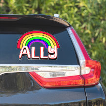 LGBTQIA+ Ally | Cute Rainbow Support Pride