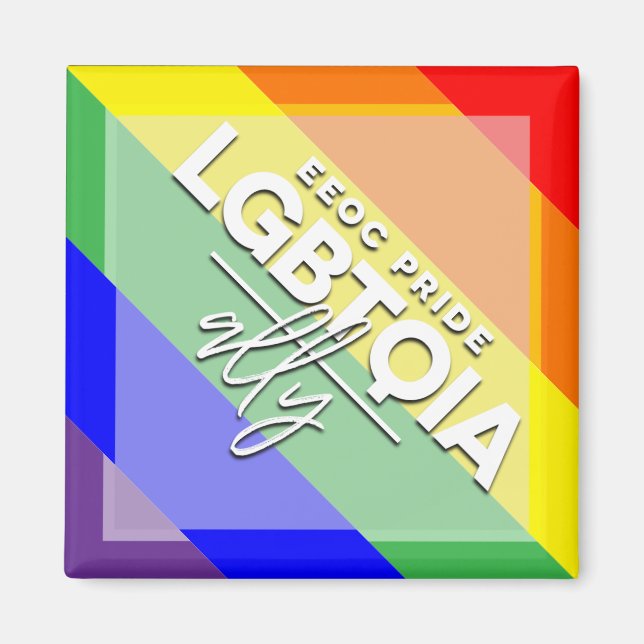 LGBTQIA Ally Magnet (Front)