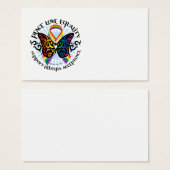 LGBTQIA Butterfly Tribal (Front & Back)