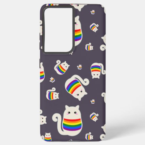 LGBTQIA Cat Samsung Galaxy S21 Ultra Case