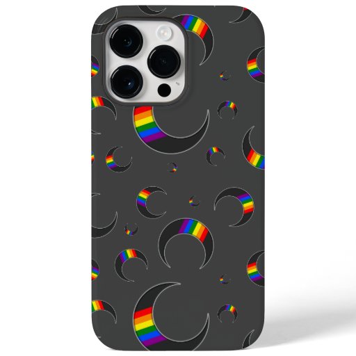 LGBTQIA  Crescent Moon Case-Mate iPhone 14 Pro Max Case