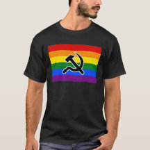 LGBTQIA+ Pride Hammer & Sickle T-Shirt