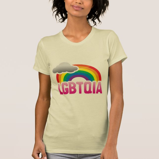 LGBTQIA RAINBOW T-Shirt (Front)