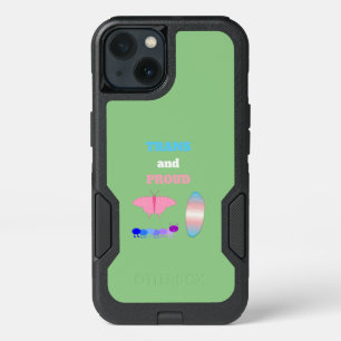 LGBTQIA Transgender Pride Caterpillar to Butterfly iPhone 13 Case