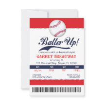 LGC Batter Up Baseball Ticket 2nd Version