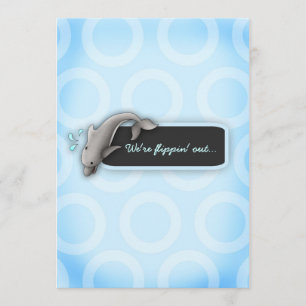 LGC Flippin' Out Twins Baby Shower Invitation