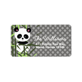 LGC | Peek A Boo Panda Label