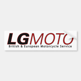 LGmoto Bumper Sticker