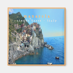 LGR004 MANAROLA - Cinque Terre - Italy - Fridge Magnet