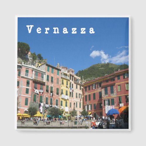 LGR020 VERNAZZA _ Cinque Terre _ Italy _ Fridge Magnet