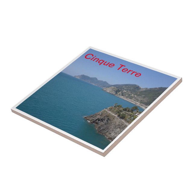 LGR029 CINQUE TERRE - Liguria - Italy - Ceramic Tile (Side)
