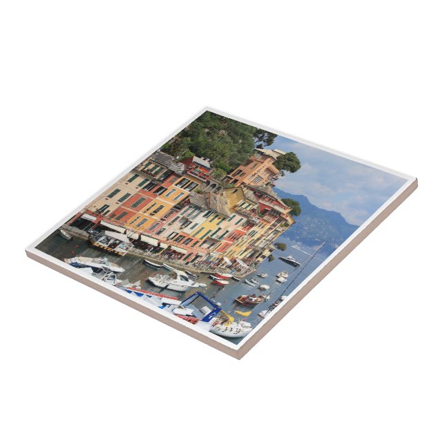 LGR032 PORTOFINO - Liguria - Italy, Ceramic Tile (Side)