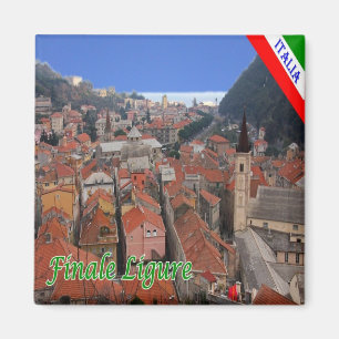 LGR089 FINALE LIGURE, Liguria, Italy, Fridge Magnet