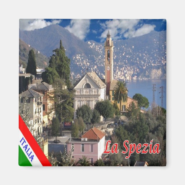 LGR130 LA SPEZIA, Liguria, Italy, Fridge Magnet (Front)