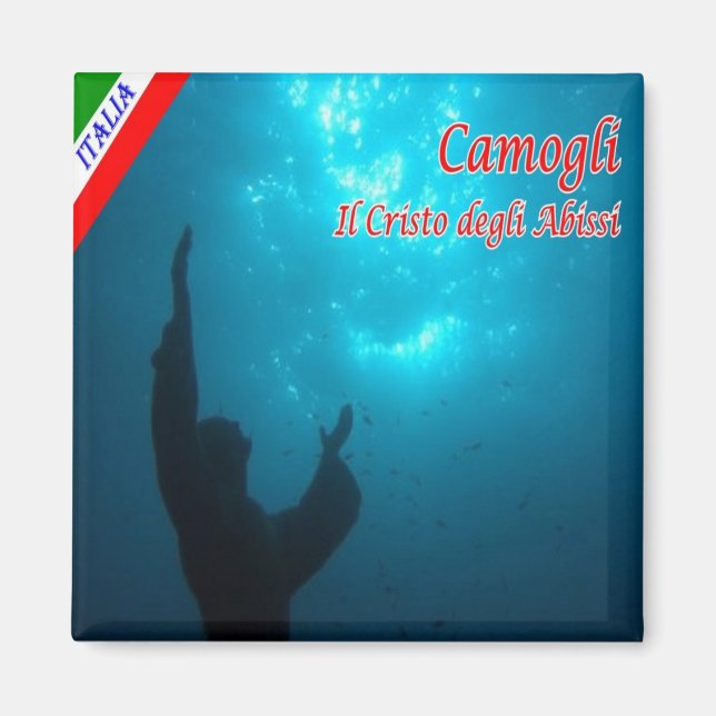 LGR141 CAMOGLI, The Christ of the Abyss, Fridge Magnet (Front)