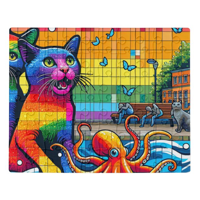 LGTB CatS and Octopus Puzzle (Puzzle Horizontal)