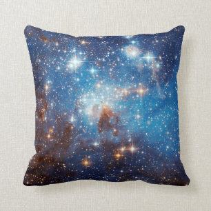 LH 95 Star Forming Region - Hubble Space Photo Throw Pillow