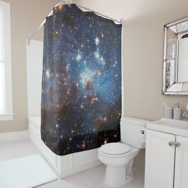 LH 95 Star forming region NASA Shower Curtain (In Situ)