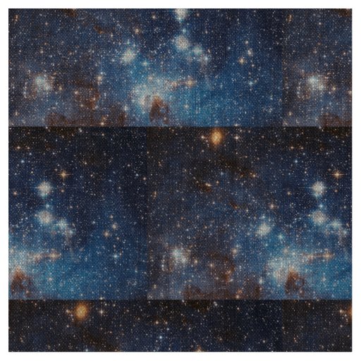 LH 95 stellar nursery space photography Fabric