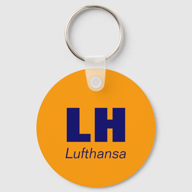 LH, Lufthansa Keychain (Front)