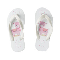 Lhama Rosa Kid's Flip Flops Lhama Rosa Kid's Flip Flops