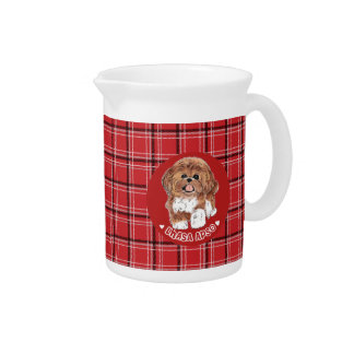 Lhasa Apso Beverage Pitcher