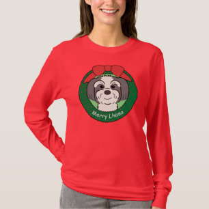 Lhasa Apso Christmas T-Shirt